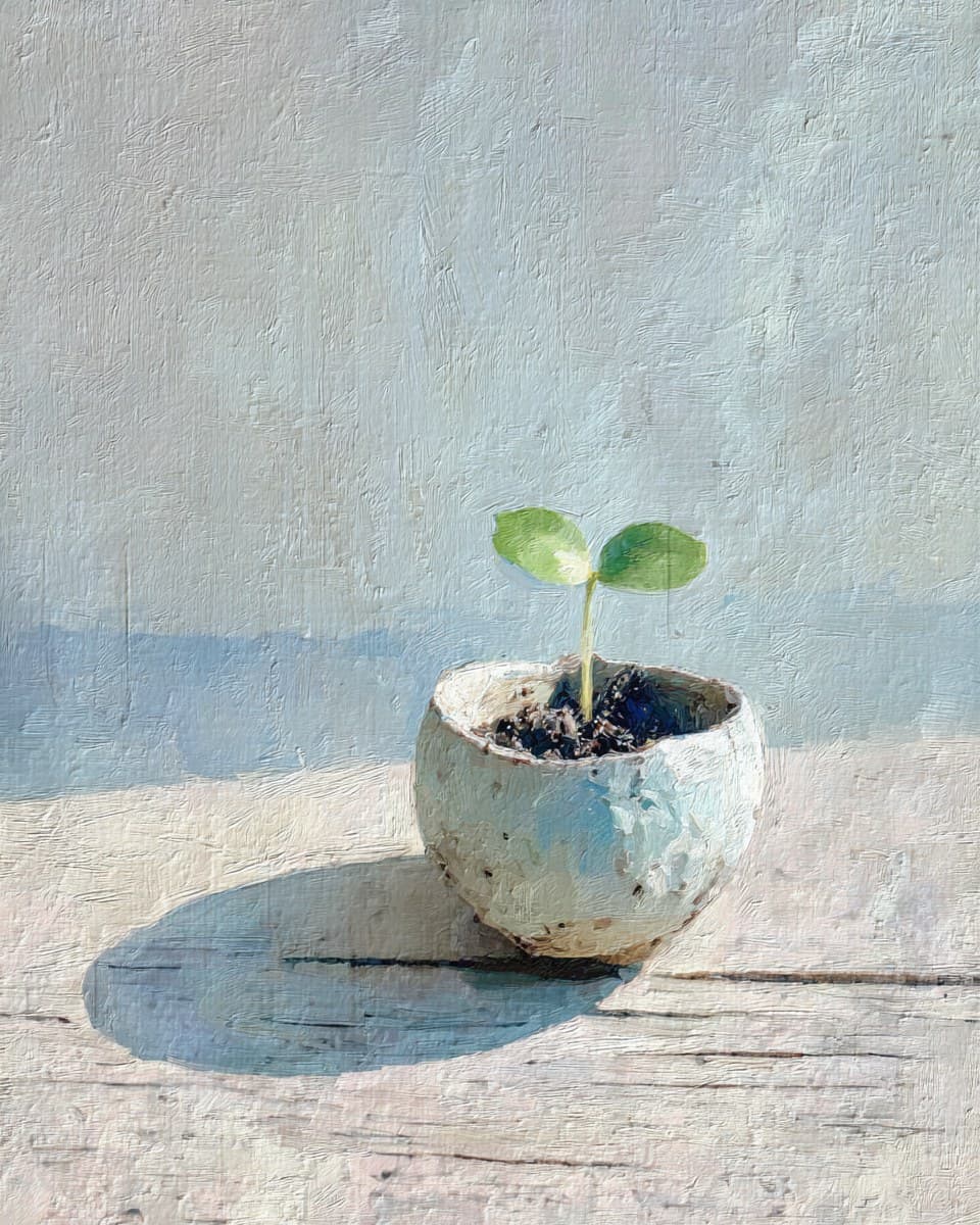芽生え — アート作品